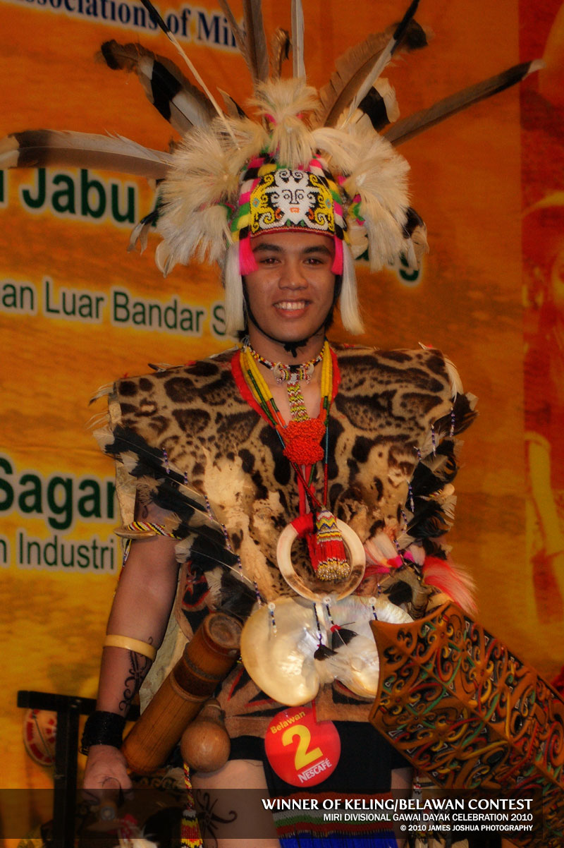 3rd position goes to Joshua Lenet from Long Panai, Baram.
